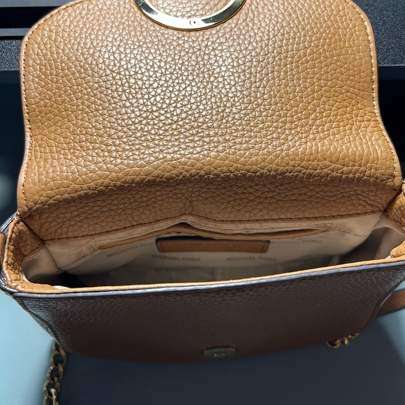 Michael Kors Brown and Gold Crossbody Bag - Picture 11 of 16